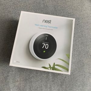 NEST LEARNING THERMOSTAT WHITE